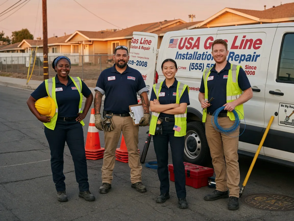 Gas Line Installation company in Branchland, WV